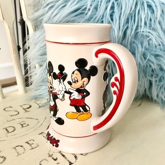 Disney, Mickey Mouse, Mug, Stein, Mickey Through The Years, Tankard, Beer Mug - Picture 3 of 12